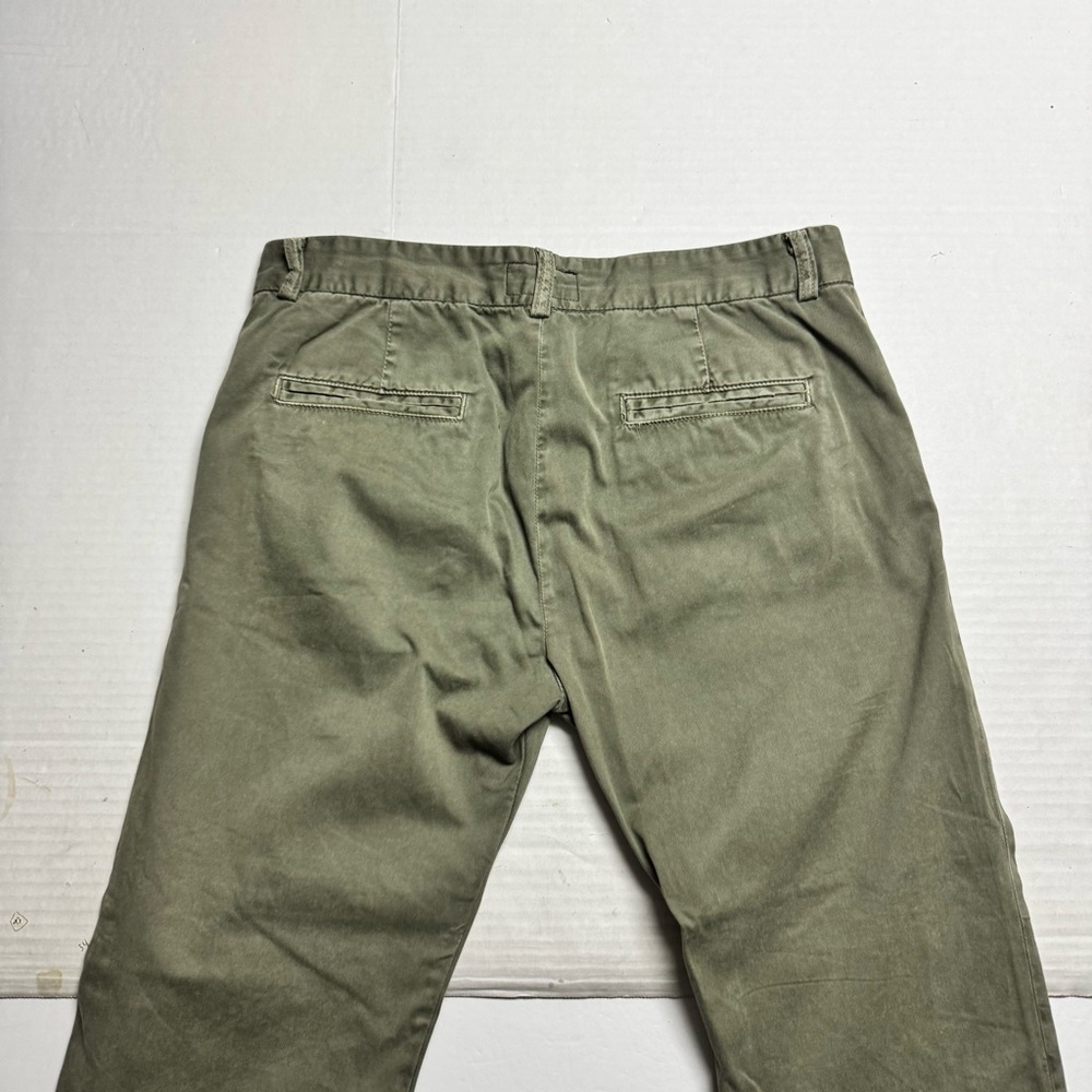 Current Elliott The Captain Trouser Workwear Pant In Army Green Size: 26 - Picture 6 of 9